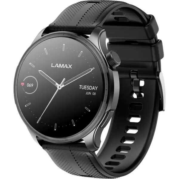 LAMAX Electronics LAMAX Electronics Prism AMOLED Black pametni satovi 1 kom