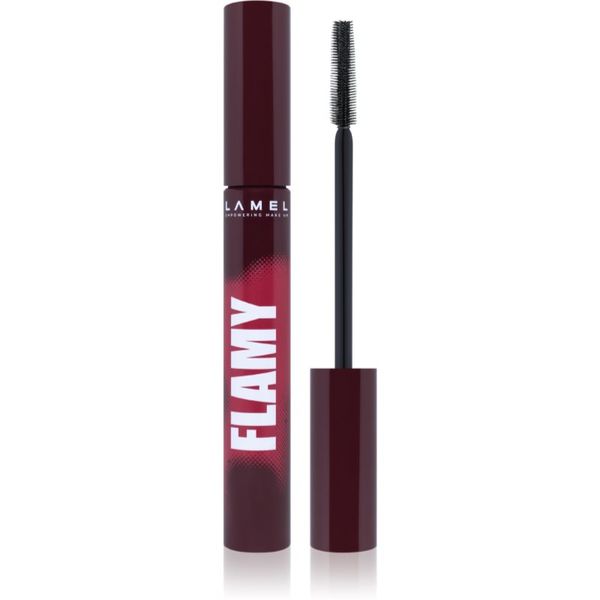 LAMEL LAMEL Flamy Hot Volume Mascara maskara za povećanje volumena nijansa №401 Burgundy 8 ml