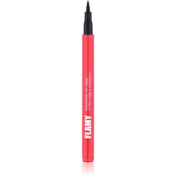 LAMEL LAMEL Flamy Kissproof Lip Liner olovka za konturiranje i fiksiranje ruža nijansa №401 1,6 ml