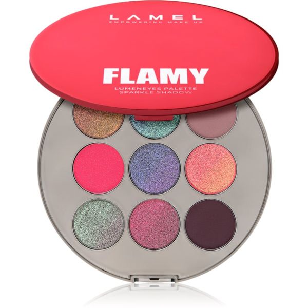 LAMEL LAMEL Flamy Lumeneyes Palette paleta sjenila za oči 9 g