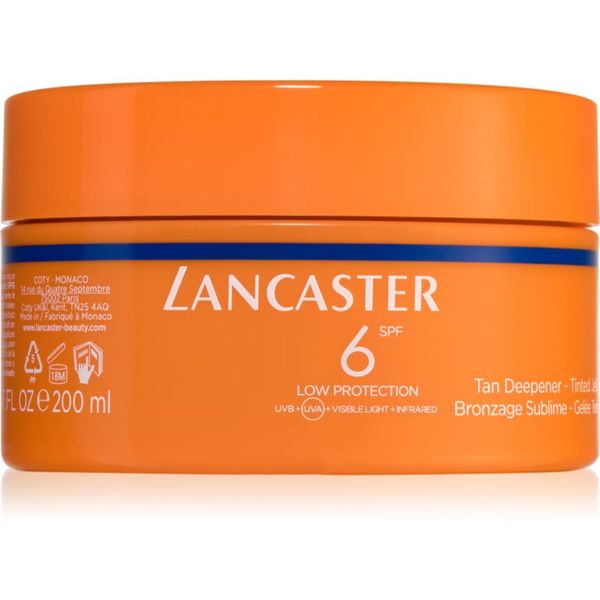 Lancaster Lancaster Sun Beauty Tan Deepener zaštitni gel za toniranje SPF 6 200 ml