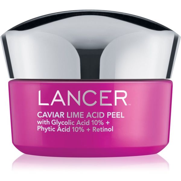 LANCER LANCER CAVIAR LIME ACID PEEL kremasti piling za sjaj i hidrataciju 50 ml