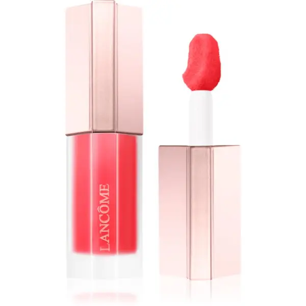 Lancôme Lancôme Lip Idôle CuddleBlur™ Matte Velvet Lip Cream balzam za usnice s učinkom punoće s mat efektom nijansa 24 Loungy Red 8.5 ml