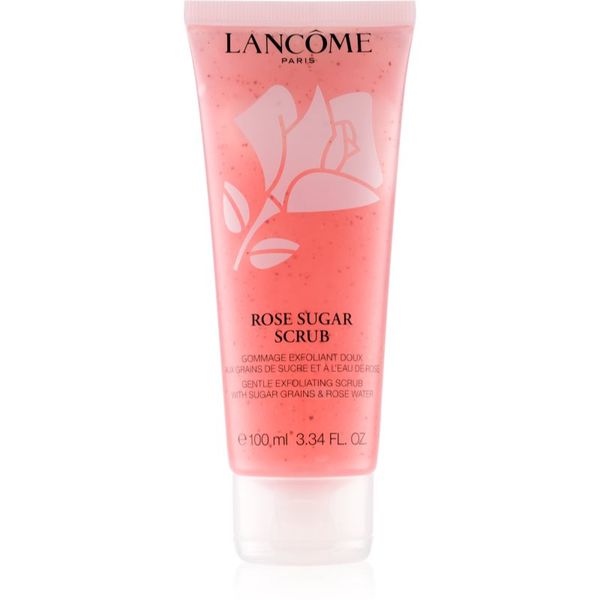 Lancôme Lancôme Rose Sugar Scrub piling za zaglađivanje za osjetljivu kožu lica 100 ml