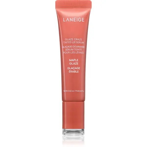 LANEIGE LANEIGE Glaze Craze Tinted Lip Serum balzam za toniranje za usne nijansa Maple Glaze 12 g
