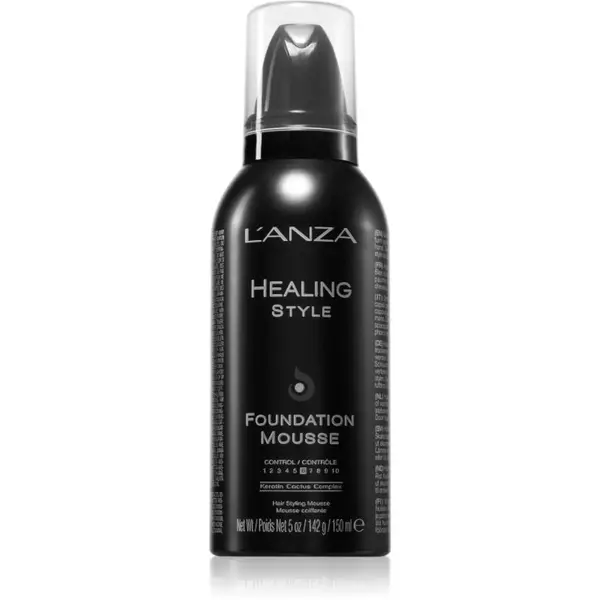 L'anza L'anza Healing Style  Foundation Mousse pjena za kosu za glatki styling i volumen 150 ml