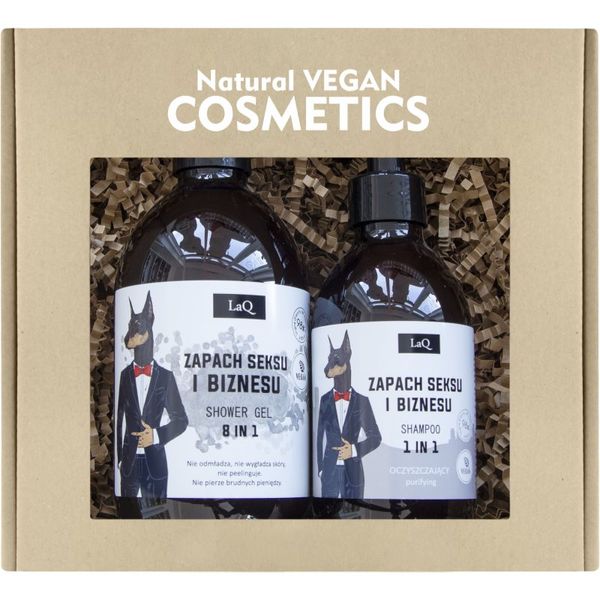 LaQ LaQ Doberman božićni poklon set (za tijelo i kosu)