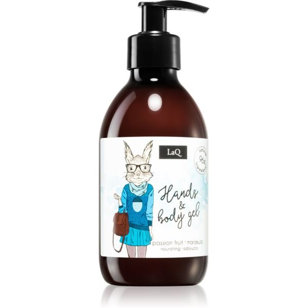LaQ LaQ Fruit Line Passion Fruit osvježavajući gel za tuširanje za ruke i tijelo 300 ml