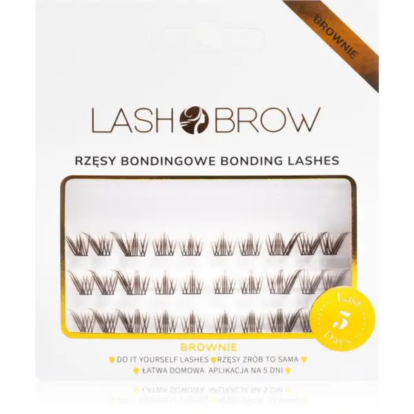 Lash Brow Lash Brow Bonding Eyelashes umjetne trepavice Foxy Brownie 1 kom