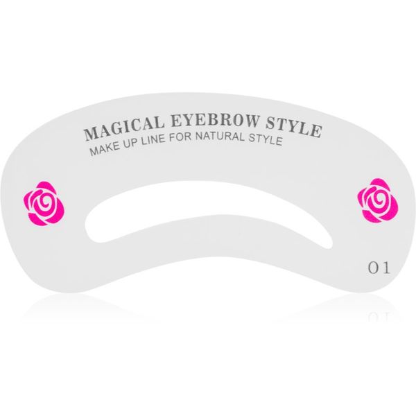 Lash Brow Lash Brow Eyebrow Stencil Šablone za obrve 24 kom
