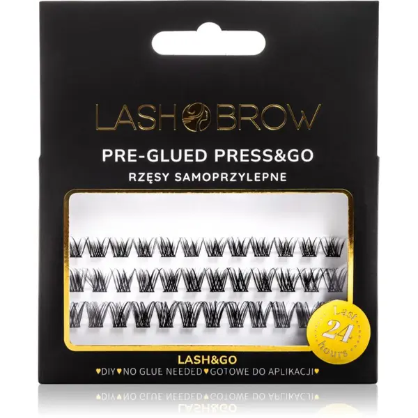Lash Brow Lash Brow Press&Go Self-Adhesive Eyelashes samoljepljivi čuperci trepavica Everyday 1 kom