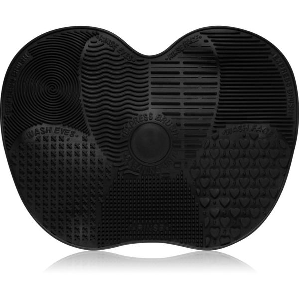Lash Brow Lash Brow Silicone Make-up Brush Wash Matte Black podloga za čišćenje kistova veličina XL 1 kom