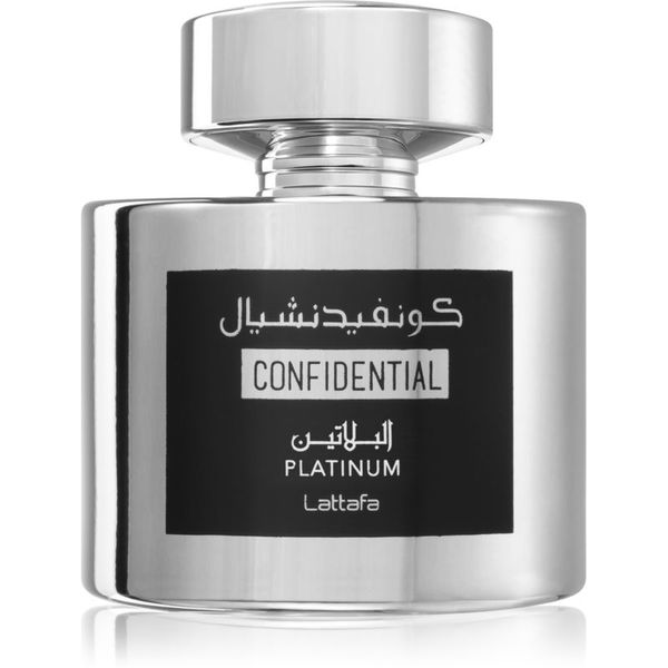 Lattafa Lattafa Confidential Platinum parfemska voda uniseks 100 ml
