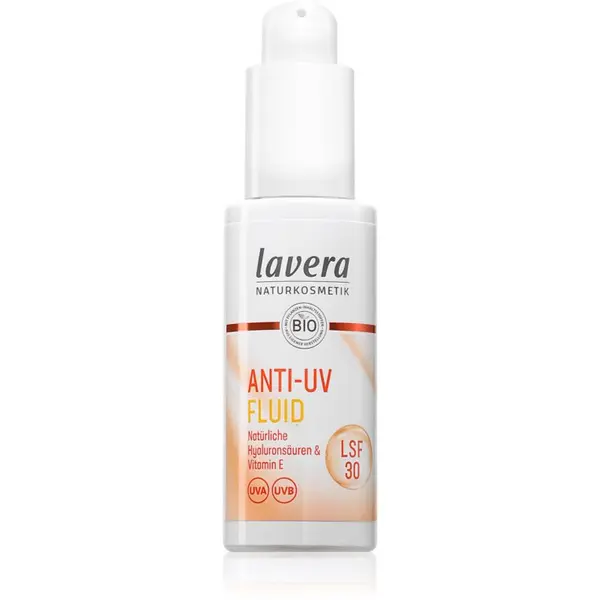 Lavera Lavera Anti-UV Fluid fluid za sunčanje za lice SPF 30 30 ml
