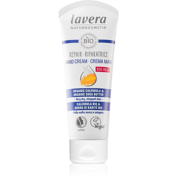 Lavera Lavera Basis Sensitiv regenerirajuća krema za ruke s ljekovitim nevenom 75 ml