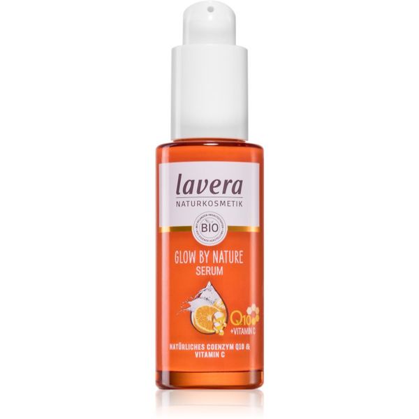 Lavera Lavera Glow by Nature osvježavajući hidratantni serum za lice s vitaminom C 30 ml