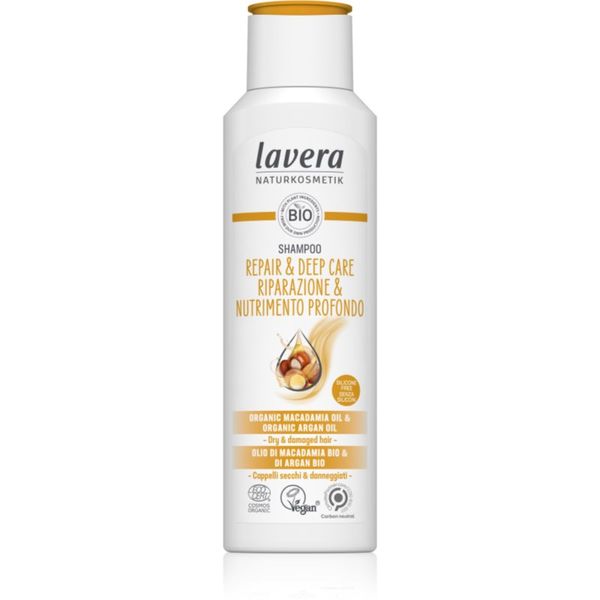 Lavera Lavera Repair & Care šampon za dubinsku regeneraciju za suhu i oštećenu kosu 250 ml