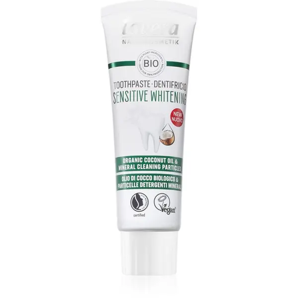 Lavera Lavera Sensitive Whitening pasta za izbjeljivanje zuba 75 ml