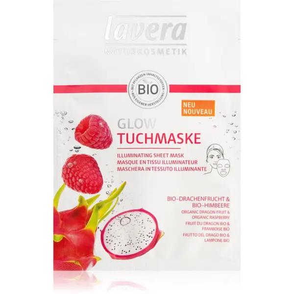 Lavera Lavera Sheet Mask Sheet maska za posvjetljivanje 21 ml