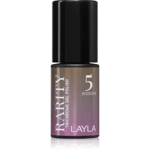 Layla Cosmetics Layla Cosmetics Rarity gel lak za nokte s korištenjem UV/LED lampe nijansa n.5 5 ml