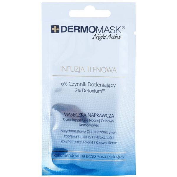 L’biotica L’biotica DermoMask Night Active oksigenacijska maska 12 ml