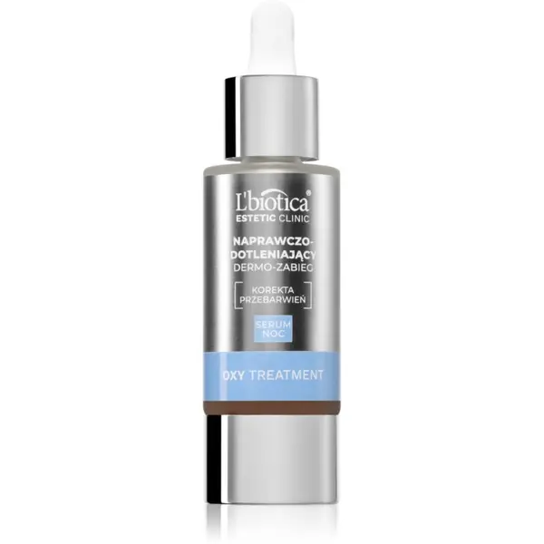L’biotica L’biotica Estetic Clinic Oxy Treatment noćni obnavljajući serum s antioksidacijskim učinkom 30 ml