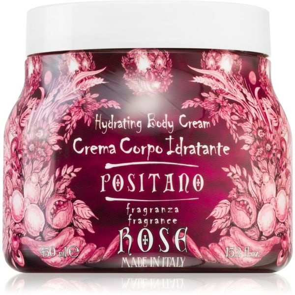 Le Maioliche Le Maioliche Positano Rosa Damascena hidratantna krema za tijelo 450 ml