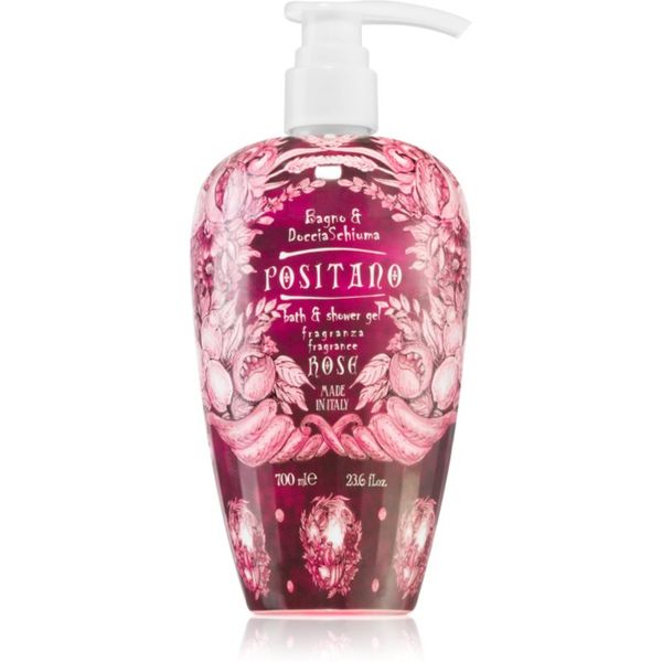 Le Maioliche Le Maioliche Positano Rosa Damascena pjena za tuširanje za kupke 700 ml