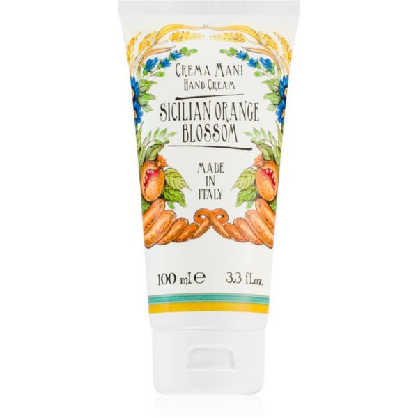 Le Maioliche Le Maioliche Sicilian Orange Blossom Line hidratantna krema za ruke 100 ml
