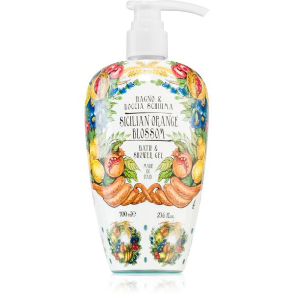 Le Maioliche Le Maioliche Sicilian Orange Blossom Line pjena za tuširanje za kupke 700 ml
