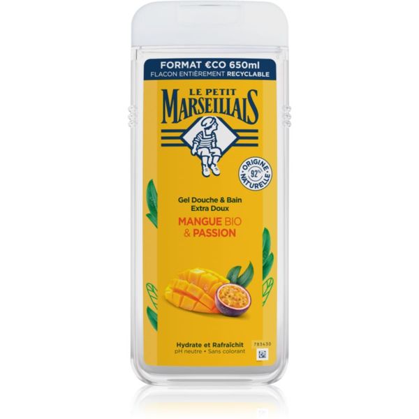 Le Petit Marseillais Le Petit Marseillais Bio Mango & Passion Fruit nježni gel za tuširanje 650 ml
