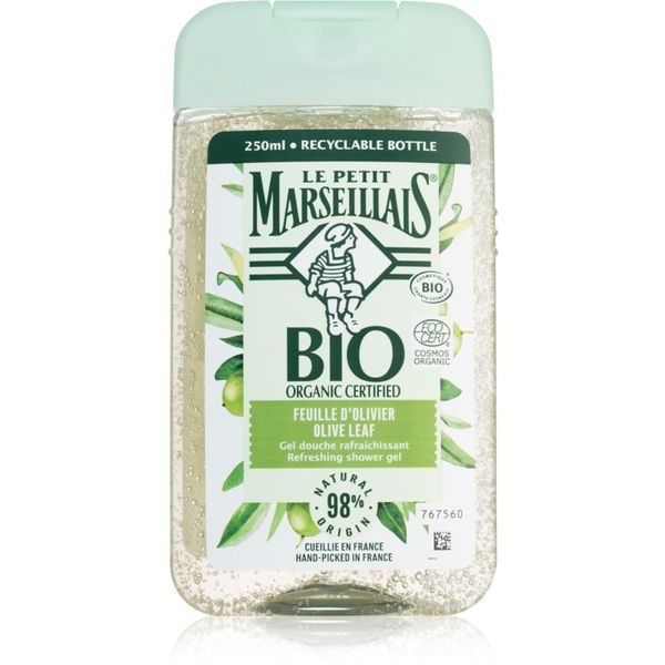Le Petit Marseillais Le Petit Marseillais Olive Leaf Bio Organic osvježavajući gel za tuširanje 250 ml