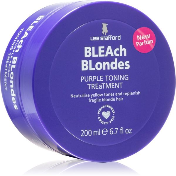 Lee Stafford Lee Stafford Bleach Blondes Purple reign maska neutralizirajući žuti tonovi 200 ml