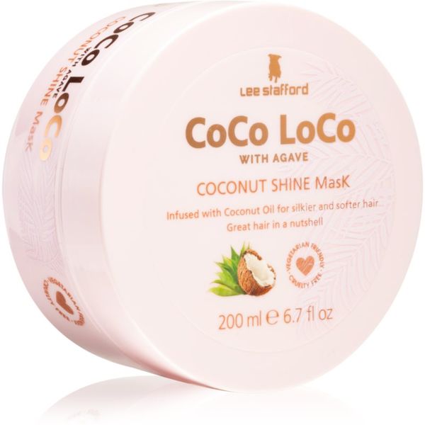 Lee Stafford Lee Stafford CoCo LoCo Agave posvjetljujuća maska za sjajnu i mekanu kosu 200 ml