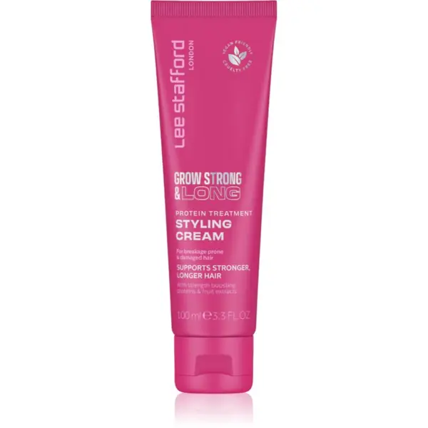 Lee Stafford Lee Stafford Grow Strong & Long Styling Cream krema za stiliziranje s proteinom 100 ml