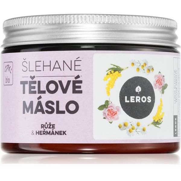 Leros Leros Body butter rose & chamomile hidratantna njega 150 ml