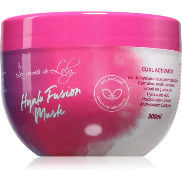 Les Secrets De Loly Les Secrets De Loly Hyalu Fusion Mask maska za kosu za aktivaciju kovrči 300 ml