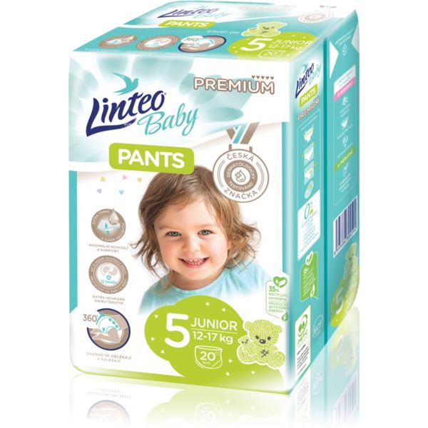 Linteo Linteo Baby Pants jednokratne pelene-gaćice Junior Premium 12-17 kg 20 kom