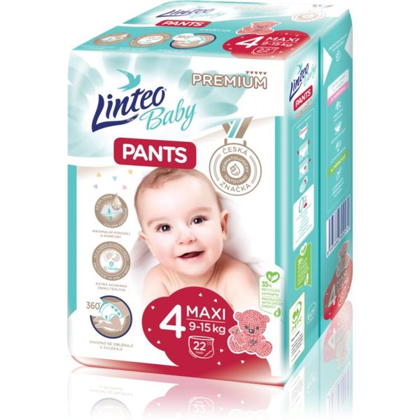 Linteo Linteo Baby Pants jednokratne pelene-gaćice Maxi Premium 9-15 kg 22 kom