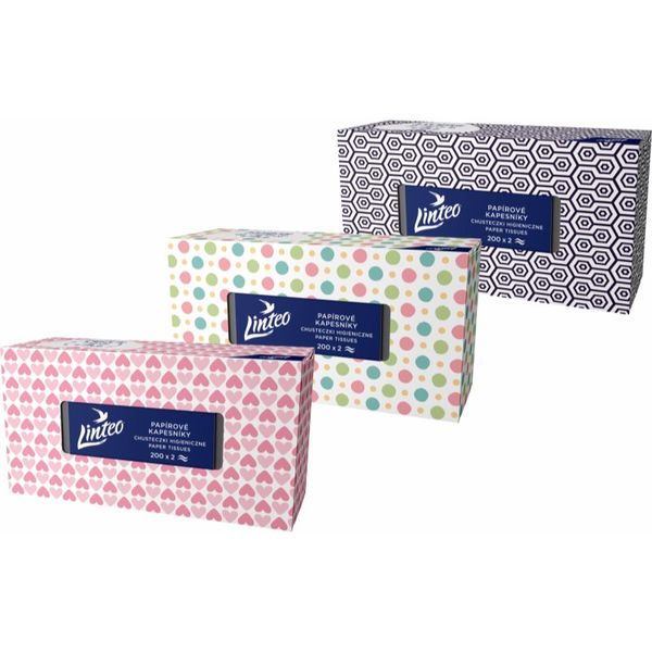Linteo Linteo Paper Tissues Two-ply Paper, 200 pcs per box papirnate maramice 200 kom