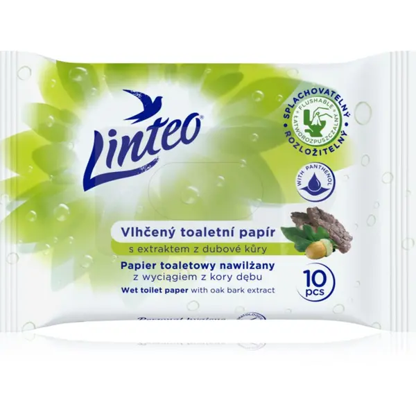 Linteo Linteo Wet Toilet Paper vlažni toaletni papir 10 kom