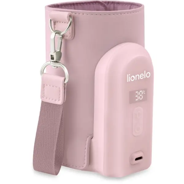 Lionelo Lionelo Care Thermup Go Evo Grijač za dječje bočice Pink Mist 1 kom