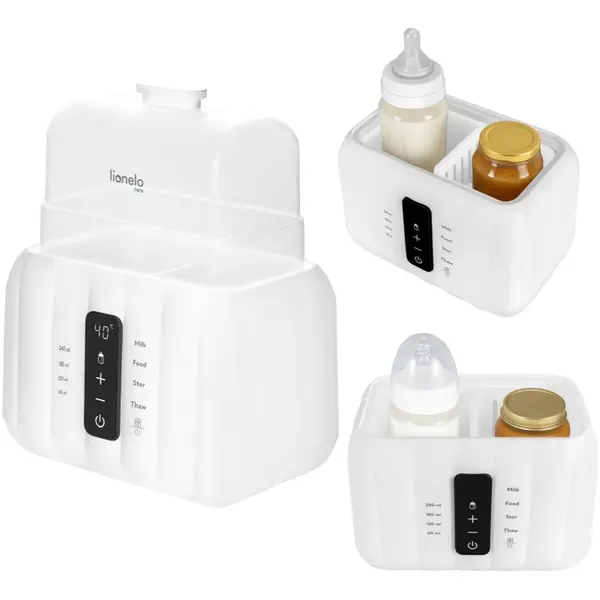 Lionelo Lionelo Thermup Double White Bottle Warmer 6in1 Višenamjenski uređaj za zagrijavanje bočica za bebe 6 u 1 1 kom