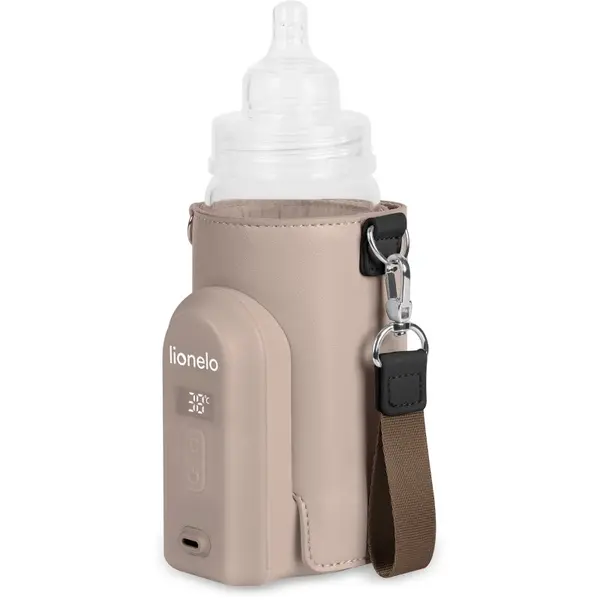 Lionelo Lionelo Thermup Go Evo putni grijač za vodu i mlijeko Beige Taupe 1 kom