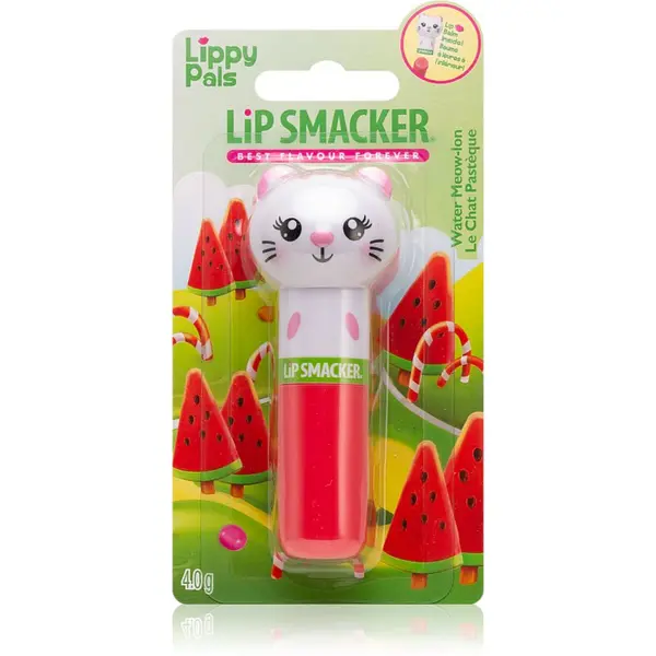 Lip Smacker Lip Smacker Lippy Pals hranjivi balzam za usne Water Meow-Ion 4 g