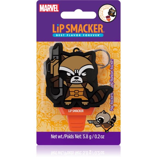 Lip Smacker Lip Smacker Marvel Guardians of the Galaxy privjesak za ključeve s balzamom za djecu Rocket (Pop Rockets Candy) 5,8 g
