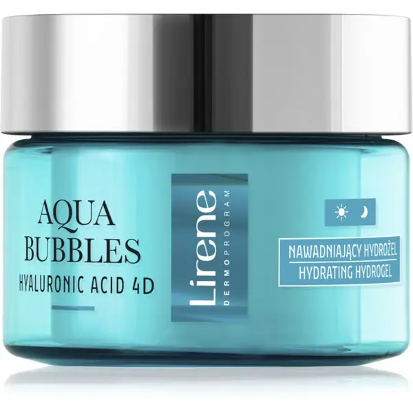 Lirene Lirene Aqua Bubbles hidratantni gel za dehidrirano suho lice 50 ml