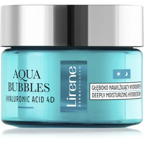 Lirene Lirene Aqua Bubbles krema za dubinsku hidrataciju za dan i noć 50 ml