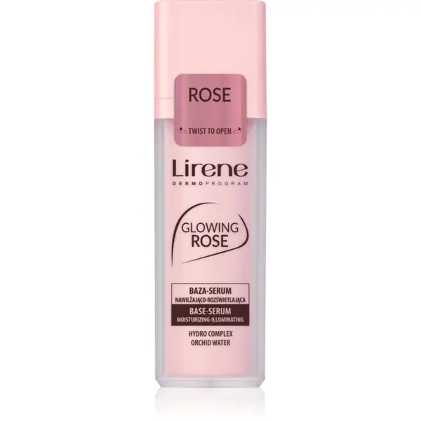 Lirene Lirene Base Glowing Rose posvjetljujući serum kao baza 30 ml