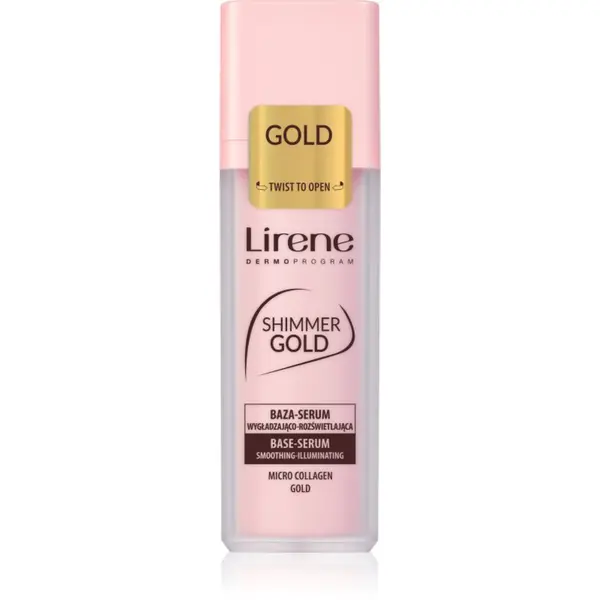 Lirene Lirene Base Shimmer Gold posvjetljujući serum kao baza 30 ml